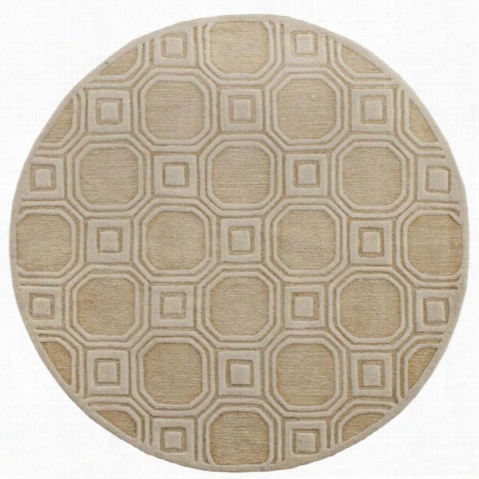 Safavieh Precious Round Rug In Beige