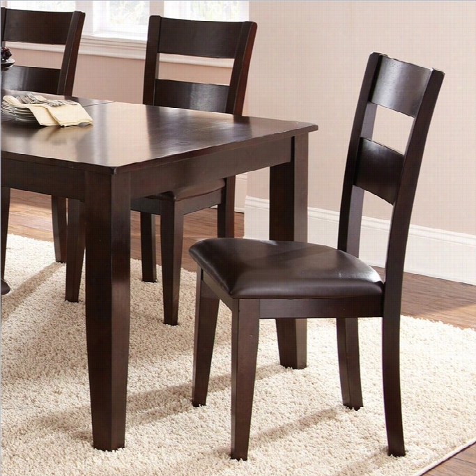 Steve Silver Company Victoria Diningg Chair In Dark Brown ( Regular O 2)