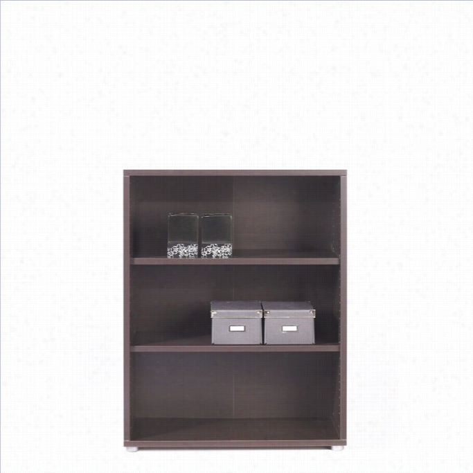 Tvilum Pierce 3 Shelf Bookcase In Coffee