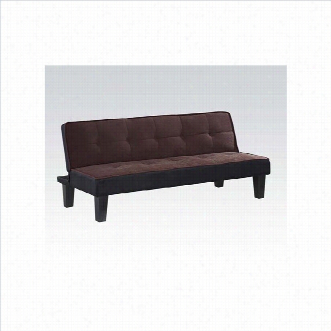 Acme Furniture Hamar Adjustable Sofa In Chocolate