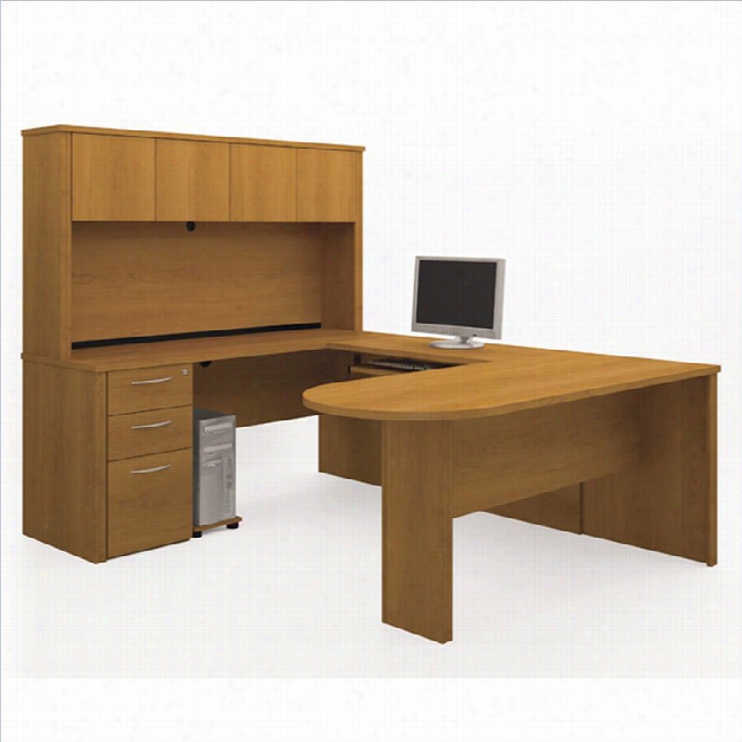 Best Ar Emba Ssy U-shaped Workstation In The Opinion Of 1 Assembled Pedestal In Cappuxcino Chefrry