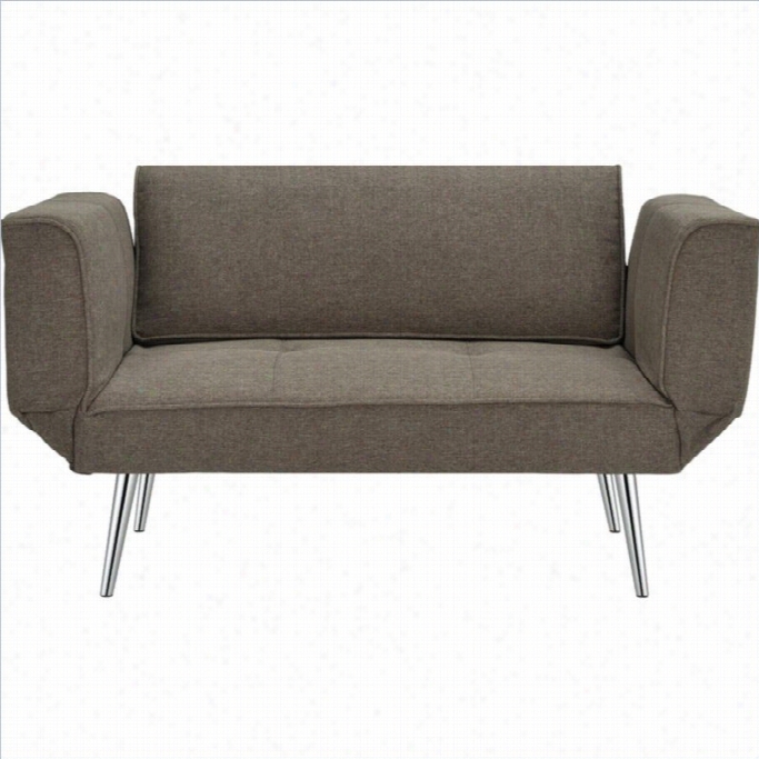 Dhp Euro Convertihle Sofa In Gray