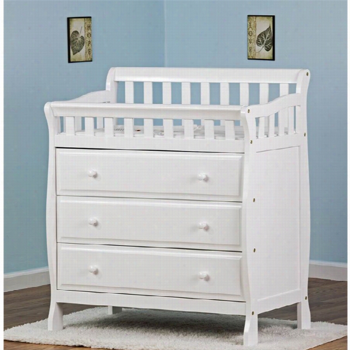Dream On Me Mmarcus Changing Tqble And Dresser In White