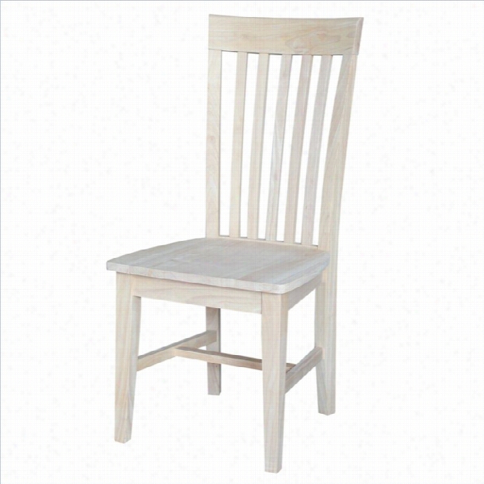 International Cndept S Unfinished Tall Mission Dihing Chair (set Of 2)