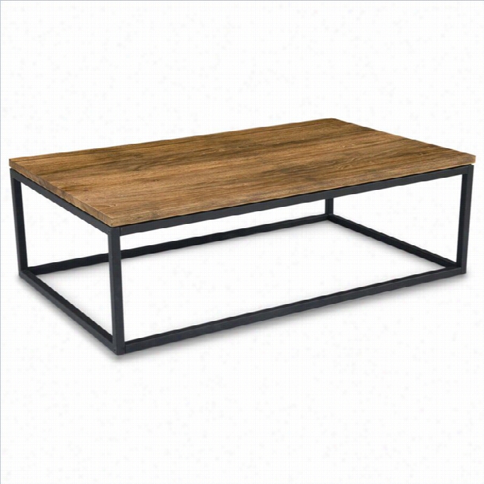 Moe'sm Ountain Teak Coffee Table In Natural