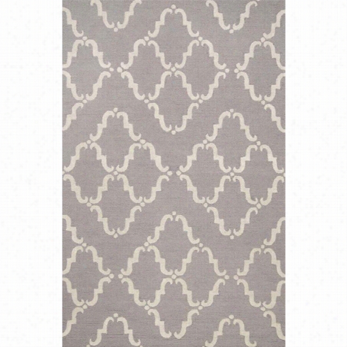 Nuloom 5' X 8' Hand Looped Garrett Rug  Ih Gray