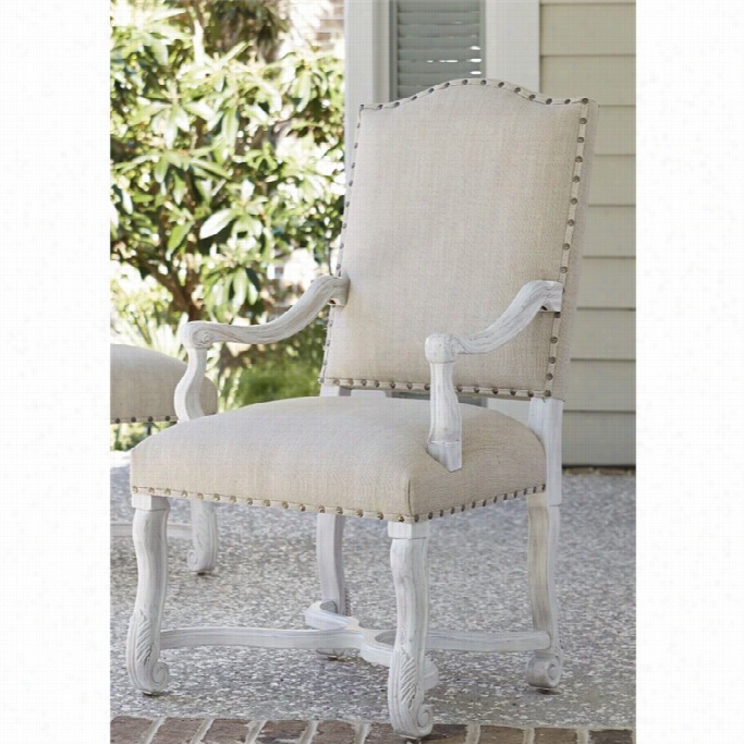 Palua Een  Hm Edogwood Upholstered Dining Arm Chair In Blossom
