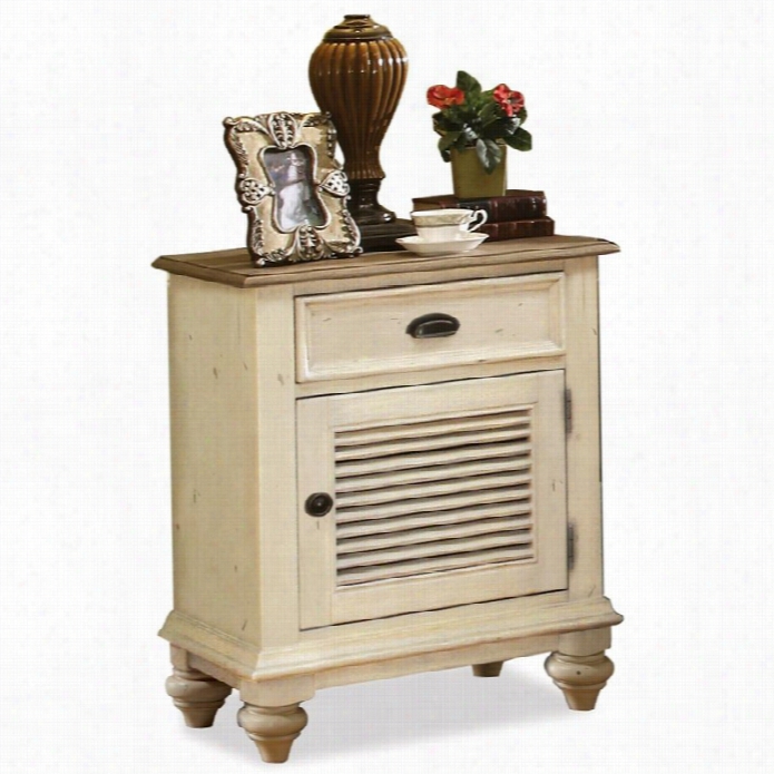 Riverside Furniture Coventry To Tonee Nightstand In Dover White