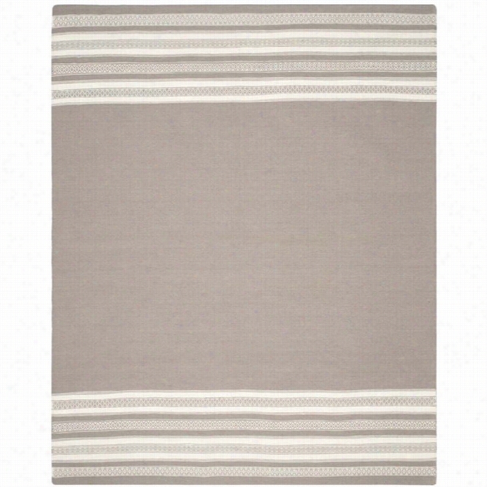 Safavieh Dhurries Light Brown Contemporady Rug - 8' X 10'