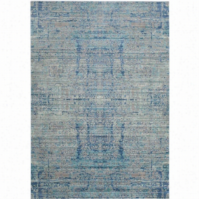 Safavi Eh Msytique Easy  Blue Traditionla Rug - 8' X 10'