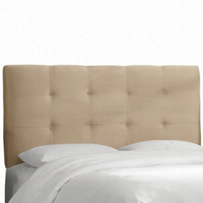 Skyline Tufted Panel Headboard Inb Wige-twin