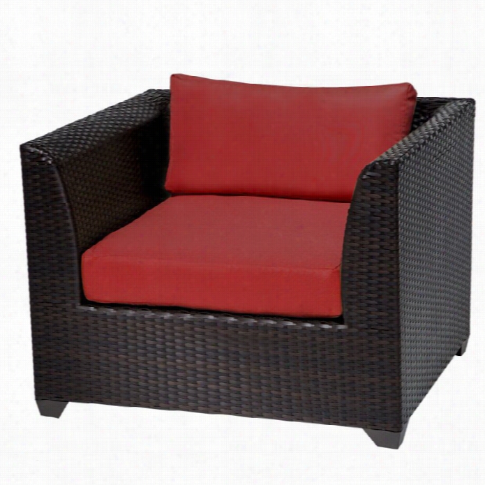 Tkc Barbados Outdoor Wicker Club Chari Ij Terracotta