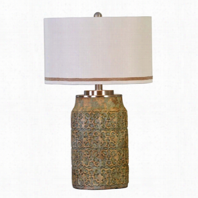 Uttermost Ceronfa Mushroom Gray Tble Lamp