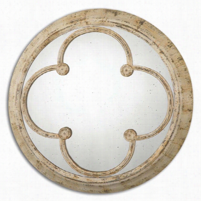 Uttermost Livianus Round Metal Mirror