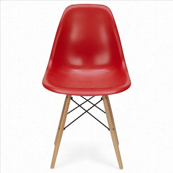 Volo Des Ign Dillon Dining Chair In Red (set Of  2)