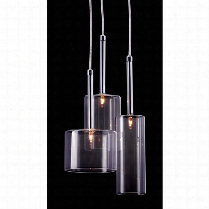 Zuo Lightning Ceiling Lamp In Clear