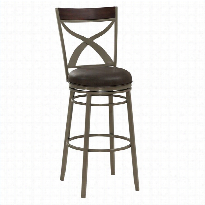 American Heritage Avalon 26 Counter Heightt Stool In Cahmpagne