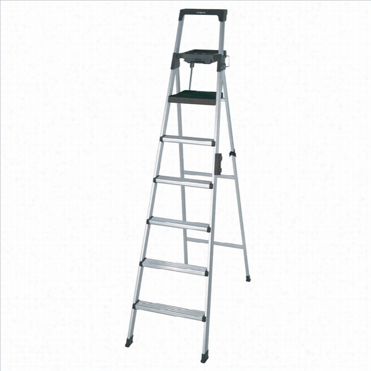Ameriwood Cosco Signature Series 8 ' Premium Aluminum Precipitous Ladder