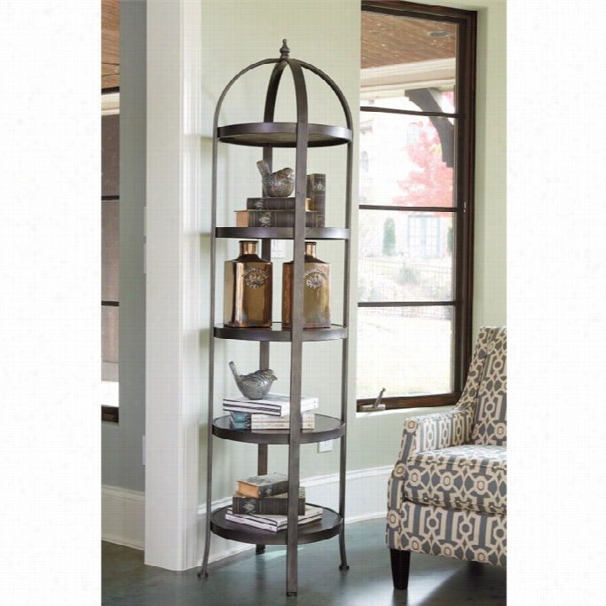 Ashley Roddinton Etagere In Dark Glazed Silver