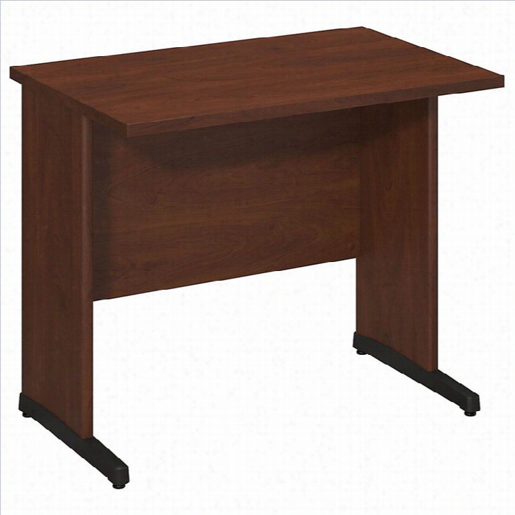 Bush Bbf Series C Elite 36w X 24d C-leg Desk In Hansen Cherry