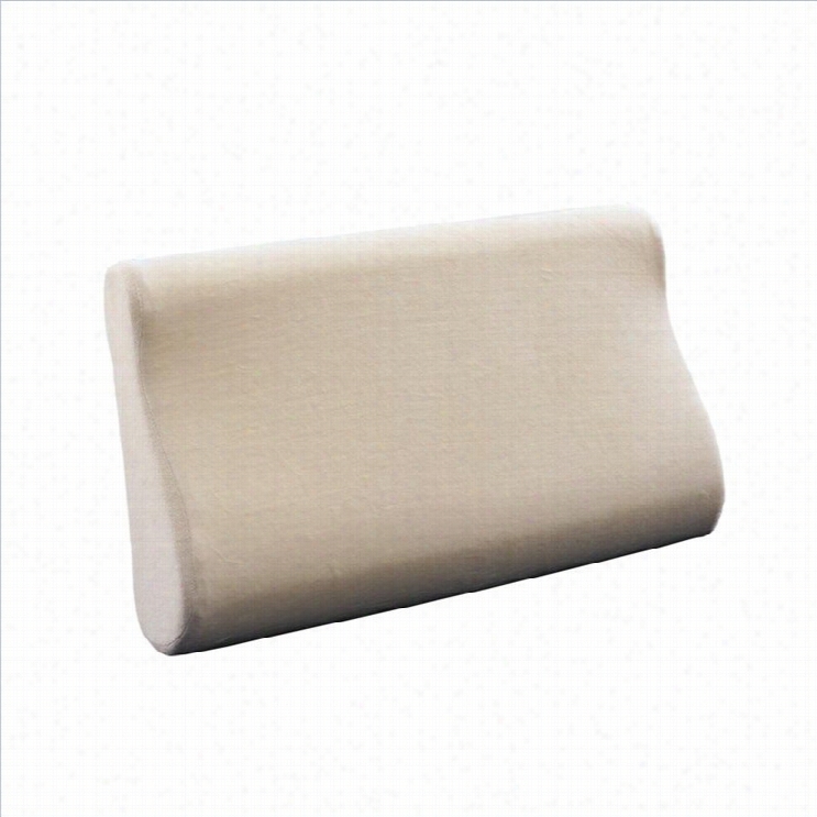 Coaster Contour Memory Foam Pillow-12 X 20