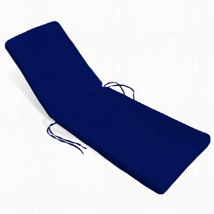 Compamia Aqua Chhaise Lounge Cushion In Navy Blue