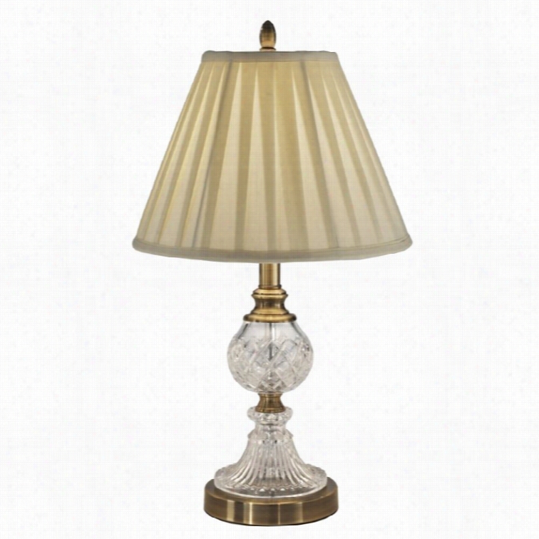 Dale Tiffany Savoy Crystal Table Lamp