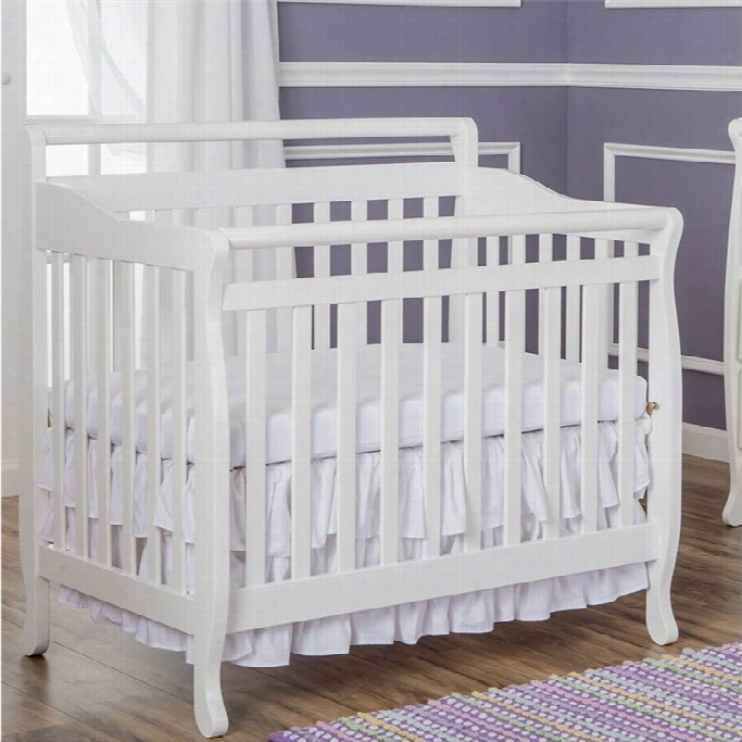 Dream On Me 4-in-1 Mini Congertible Crib In White