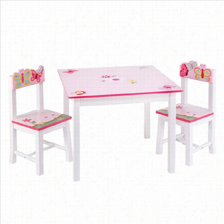 Guudecraft Butterfly Buddies Table And Chairs Place