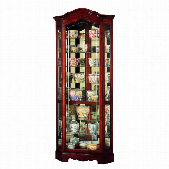 Howard Miller Jamestowm Corner Display Curio Cabinet