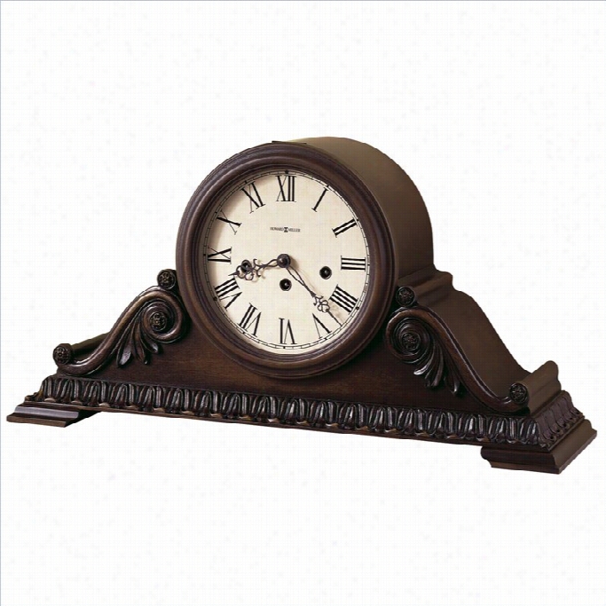 Howard  Miller Nelwey Key Wound Mantel Clock