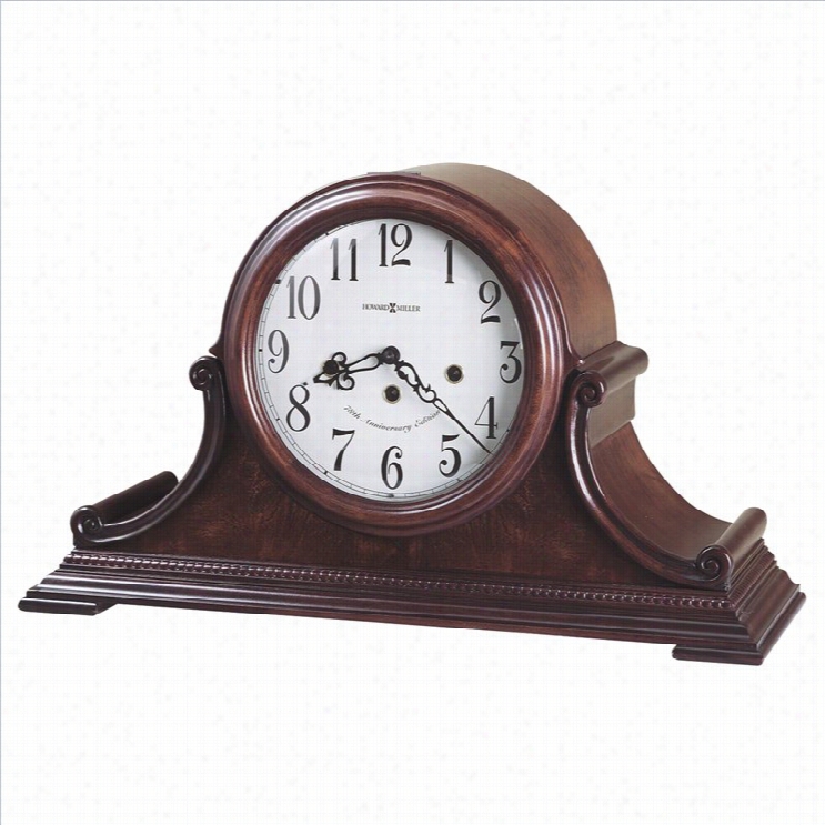 Howard Miller Palme R Key Wond Mantel Clock