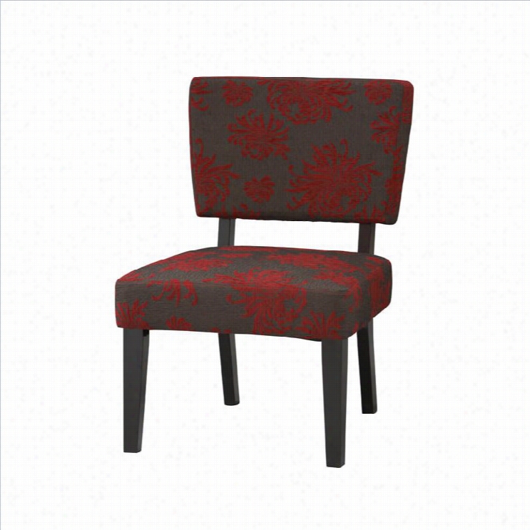 Linon Taylor Accent Seat Of Justice Withf Lower Pattern