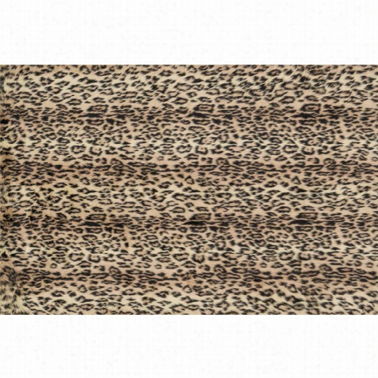 Loloi Dnaos 2' X 3' Power Loomed Shag Rug In Cheetah