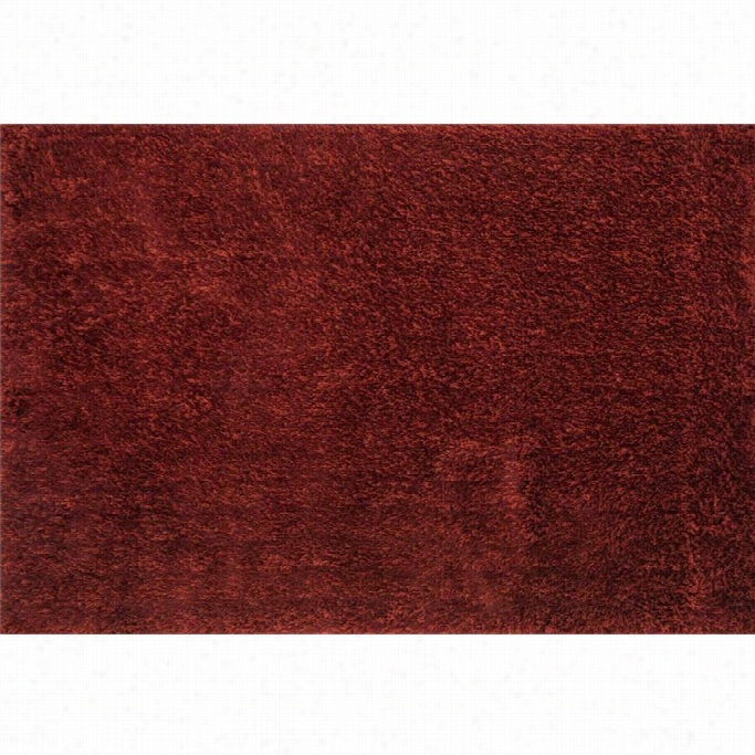Loloi Fresco 9'3 X 13' Hand Tufted Shag Rug In Red