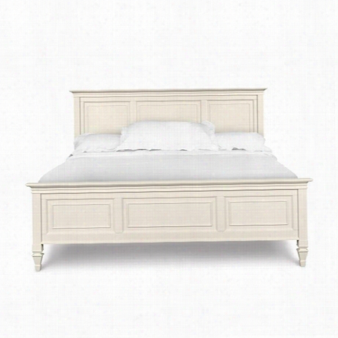 Magnussen Ashby Panel Bed In Patina White