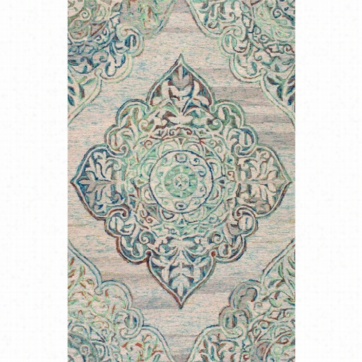 Nuloom 7' 6 X 9' 6 Hand Tufted Vanovr Rug In Green