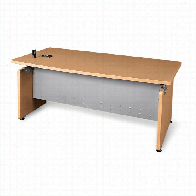 Ofm Milano Executtive  Desk In Maplee