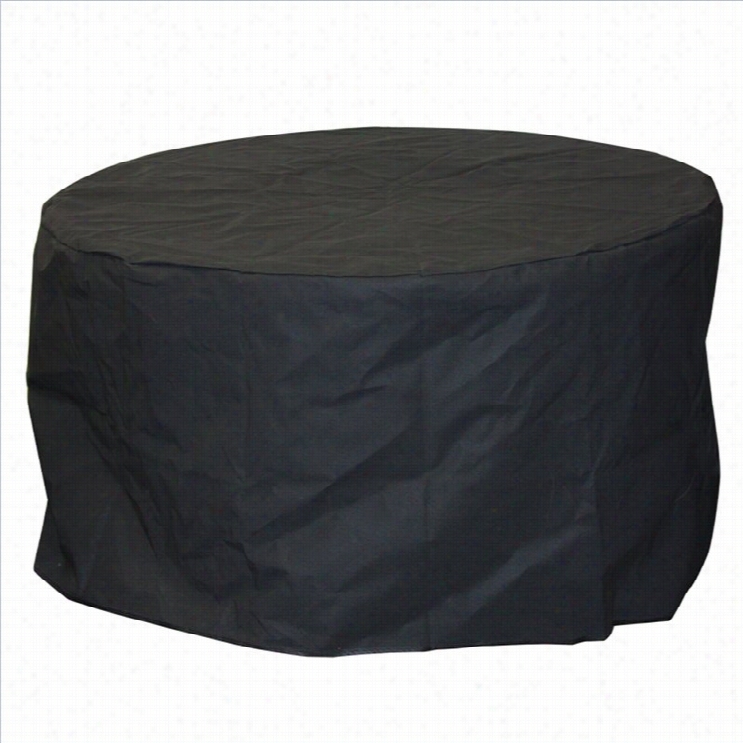 Outdoor Greatroom Company Roud Vinyl Cover For Colojia L 48 Fire Pj T