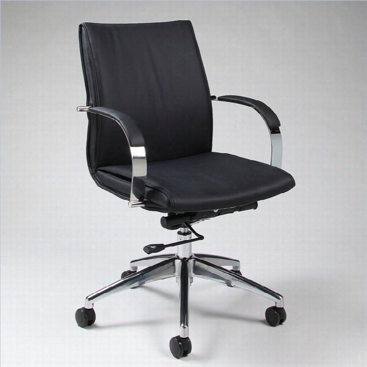 Pastel Furniture Josephina Officce Chair In Black