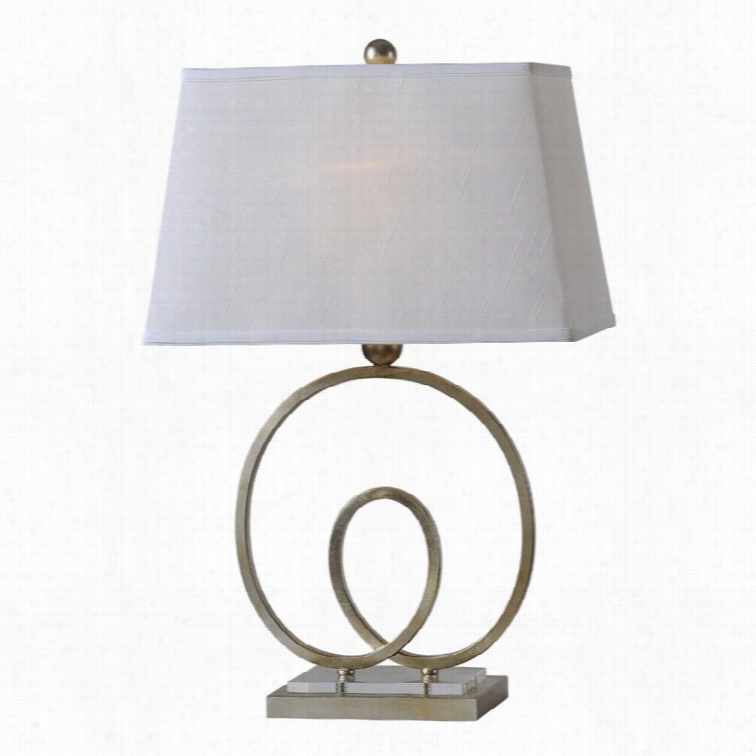 Ren Wil Norina Table Lamp In Silver Leaf