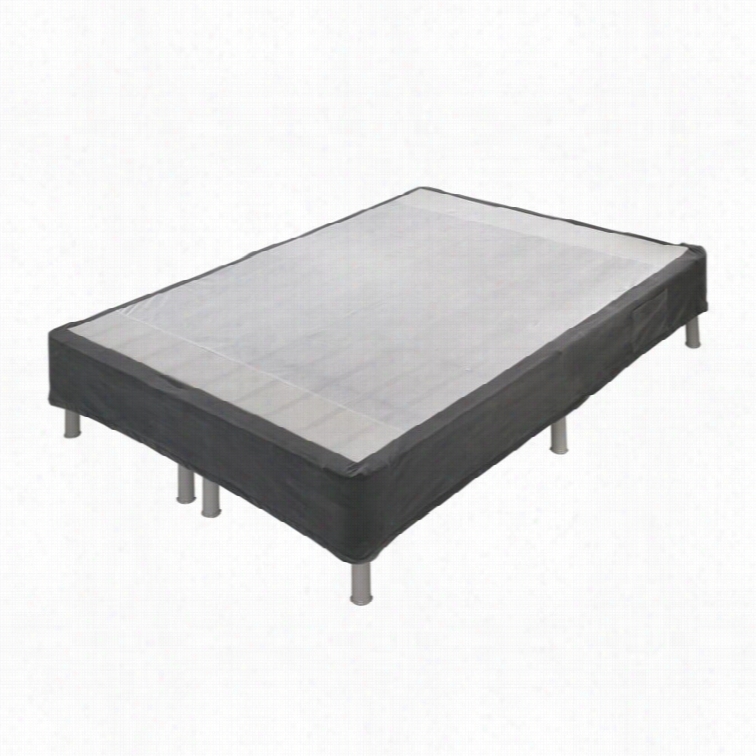 Sierrasleep Btbs Full Ma Ttress Foundation Metal Riser In Dark Gray