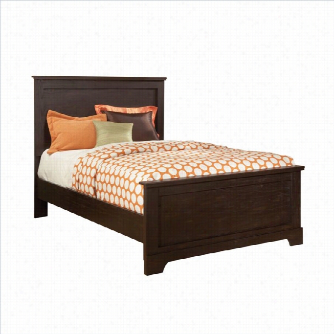 Standard Furnitue Hhideout Bed In Warm Dark Pecan