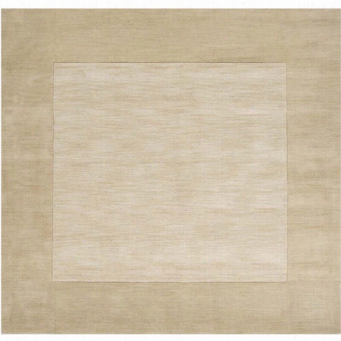 Surya Mystique 8' X 8' S Quare Laborer Loomed Wool Rugin Neutral