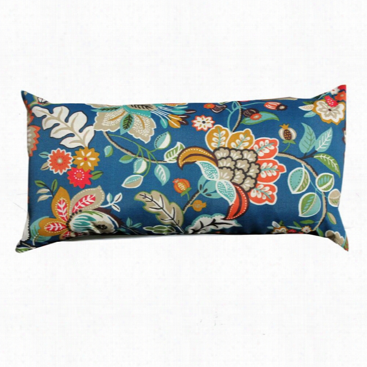 Tkc Outdoor Throw Pillows Rectangle In Wild Flower (set Of 2)