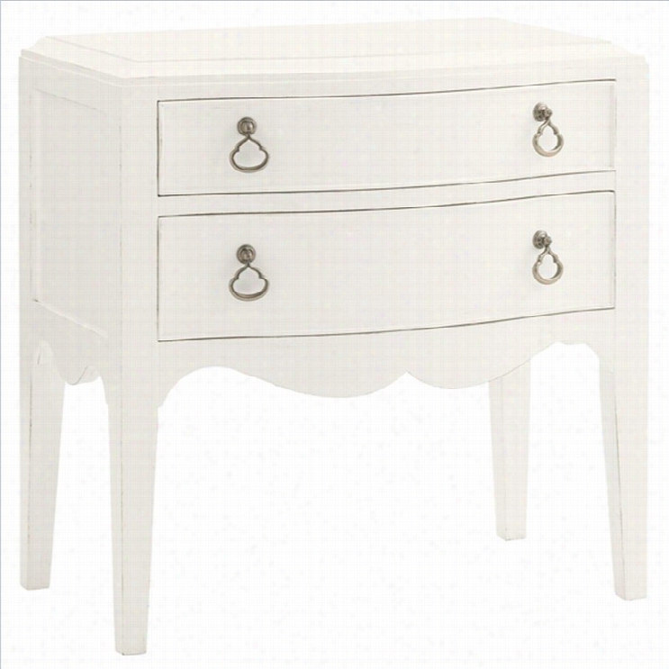 Tommy Bahama Home Ivory Key Martello Night Table In White