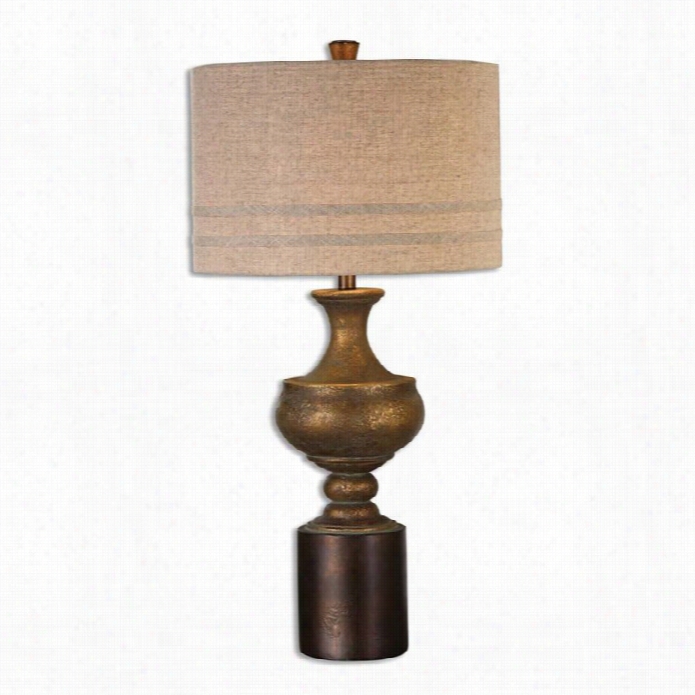 Uttermost Guiliano Antiqude Gold Table Lamp