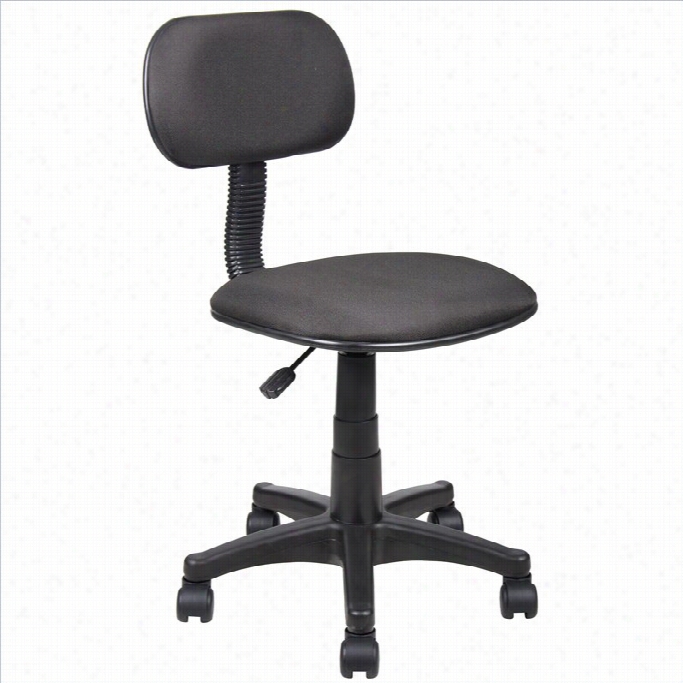 Boss Station  Productsadjustable Stsno Task Office Chair In Black