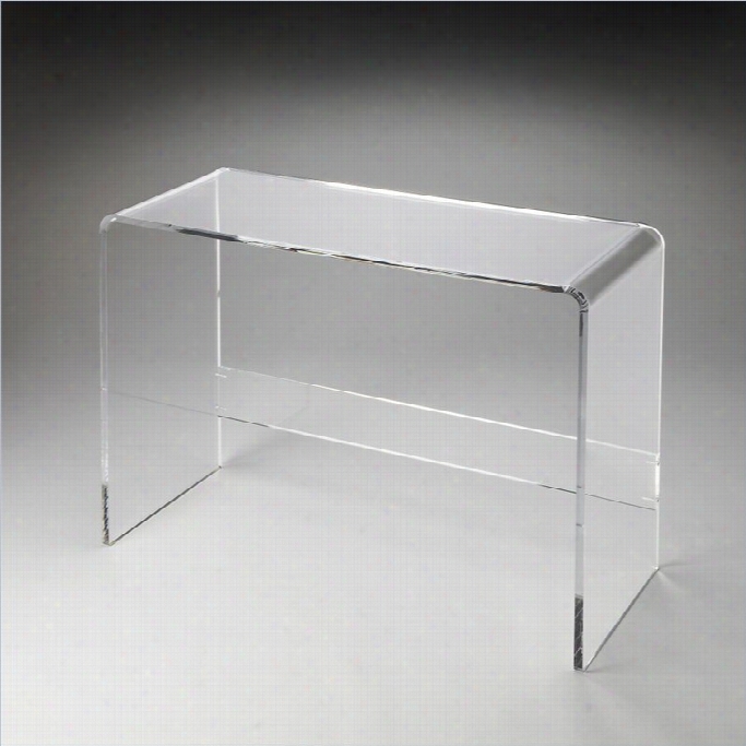 Butler Specoalty Butler Loft Crystal Clear Console Table In Acrylic