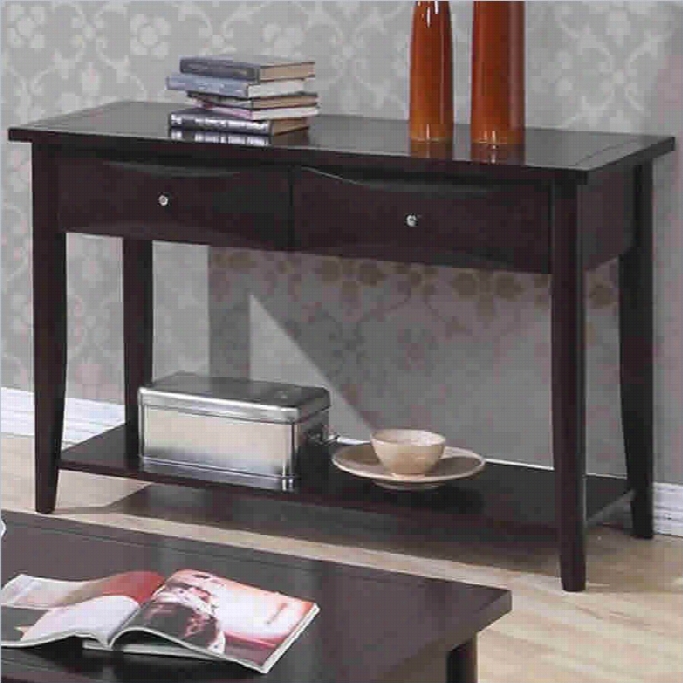 Coaster Whitehall Sfoa Table With Shelf && Storage D Rawers